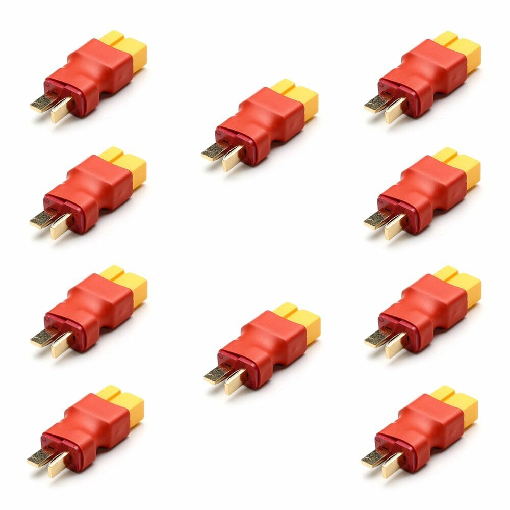 10PCS Amass XT60 Женский к T Plug Мужской адаптер Коннектор Для моделей RC - отзывы