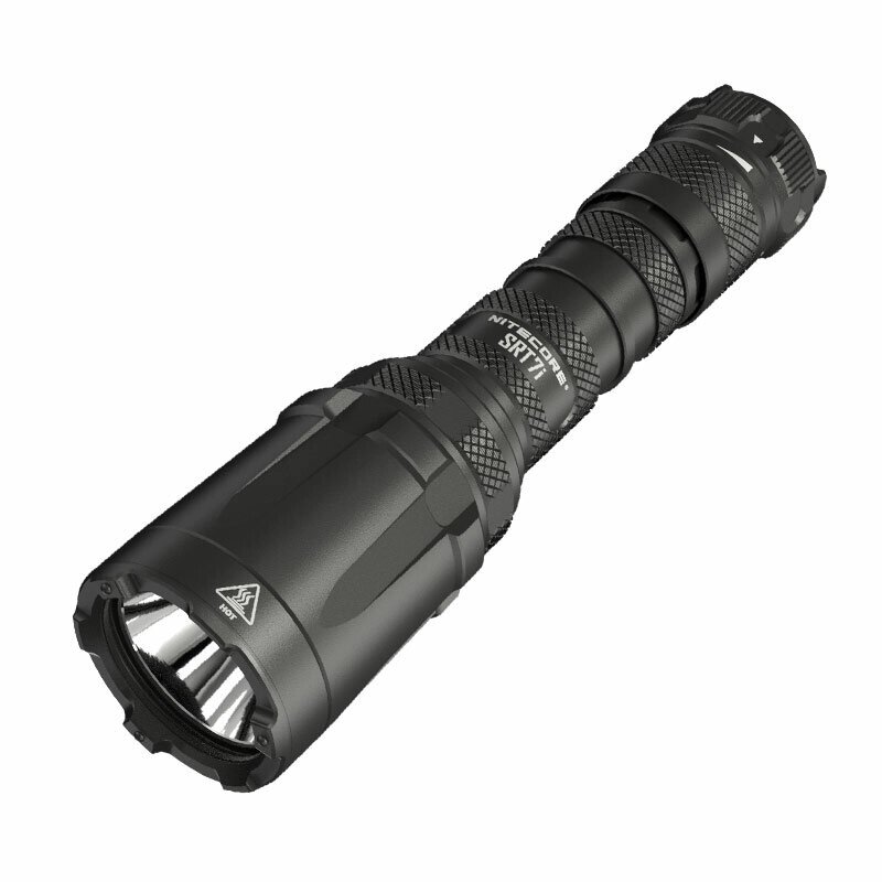 Тактический фонарь Nitecore SRT7i SFT-70 LED, 3000 люмен, длиннофокусный, USB-C, перезаряжаемый, с плавной регулировкой - преимущества