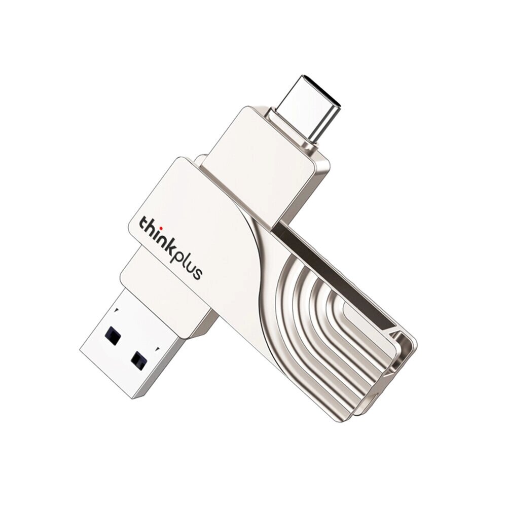 Lenovo Think. Plus TPCU301 2 в 1 Type-C USB3.0 Flash Диск 32G 64G 128G 256G Вращение на 360 ° USB-диск из цинкового сплава - сравнение