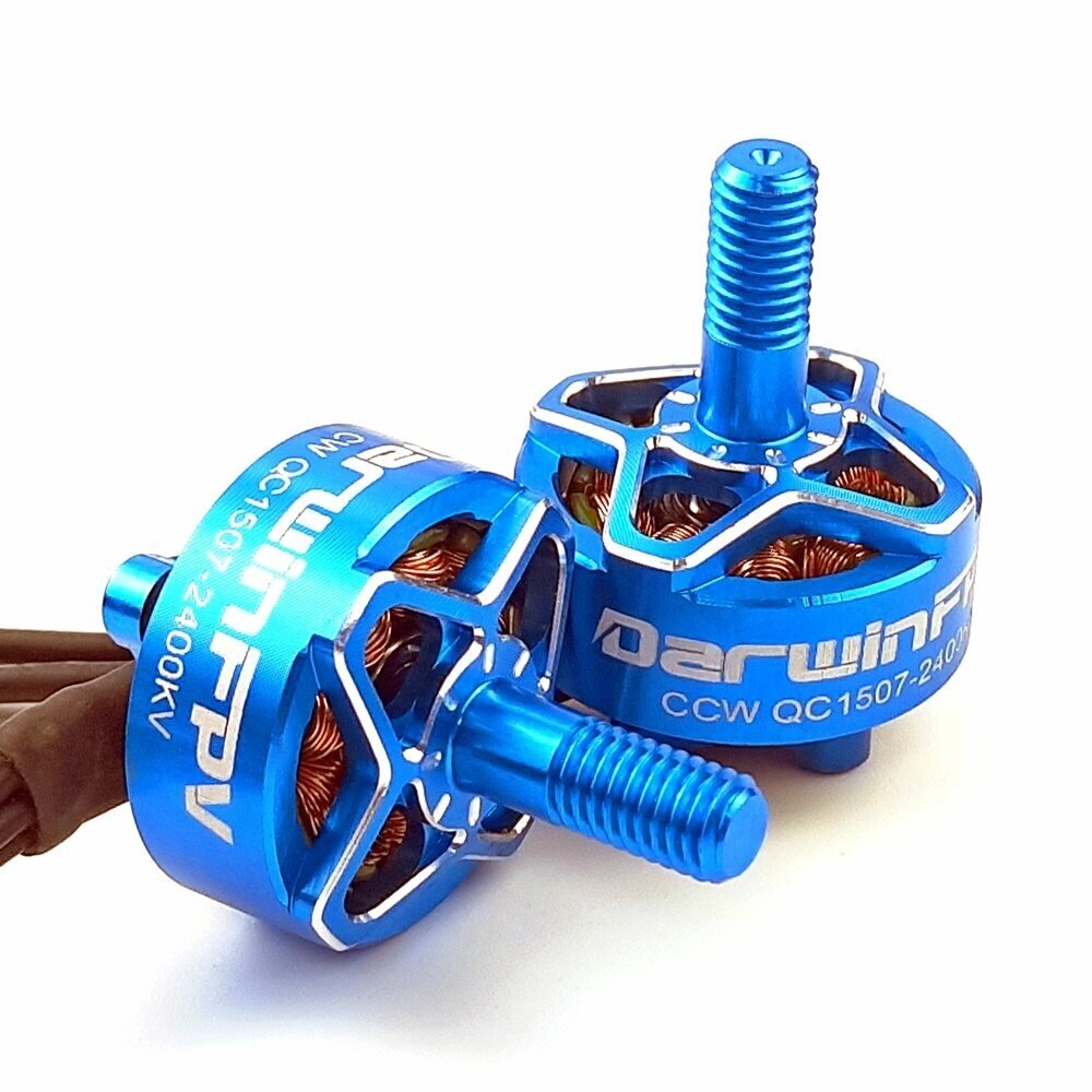 Darwinfpv 1507 2400KV 3-6S / 4300KV 2-4S Бесколлекторный мотор для Darwin79 RC Дрон FPV Racing - особенности