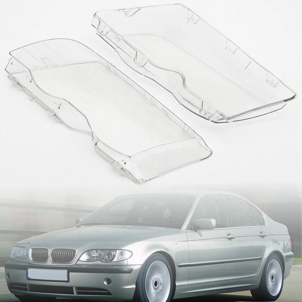 Левая правая крышка фары для BMW E46 3 серии 323i 325i 328i 4DR 98-01 - наличие