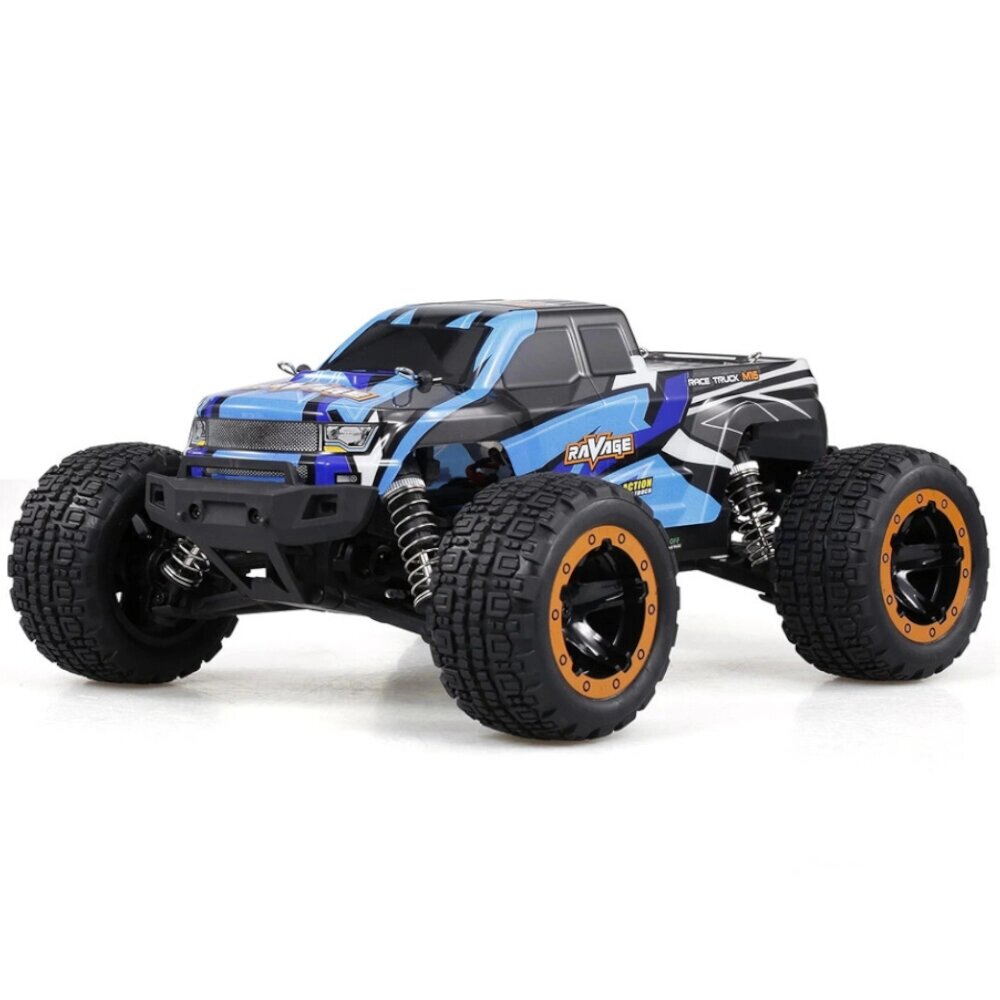 HBX 16889A Бесколлекторный 1/16 2.4G 4WD 45 км/ч RC Авто Светодиодный Высокоскоростной полностью пропорциональный внедор - сравнение