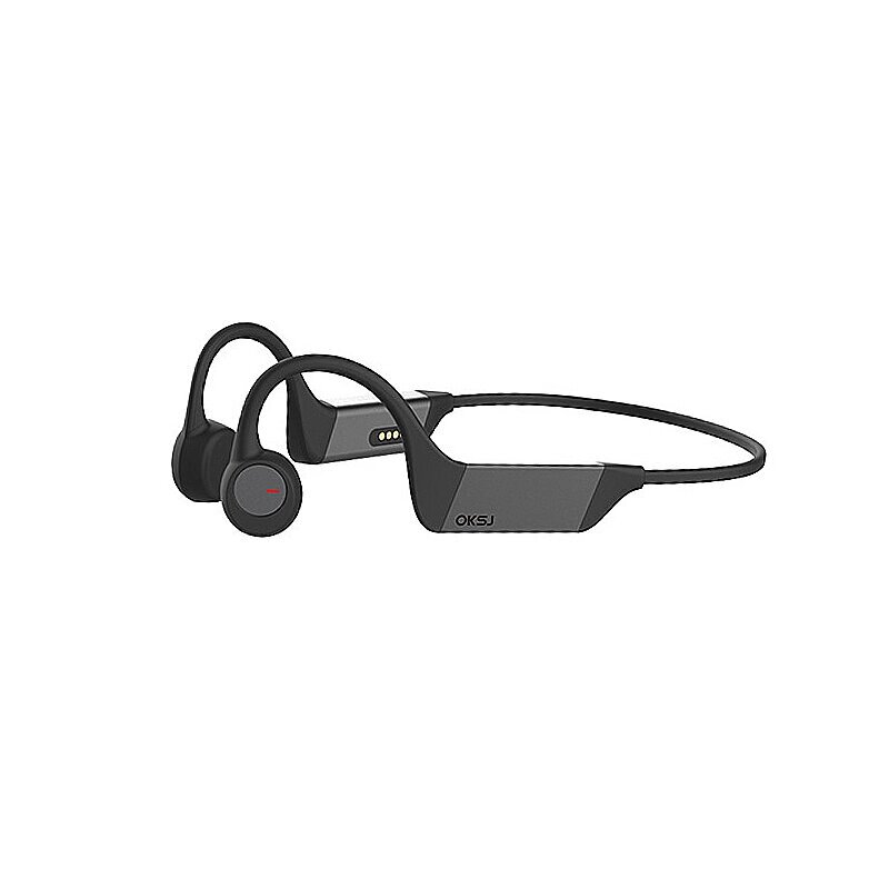 OKSJ БС06 True Bone Conduction Наушник Bluetooth 5.3 Стерео объемный звук Hi-Fi 16-мм подвижная катушка HD Аудио Интелле - описание