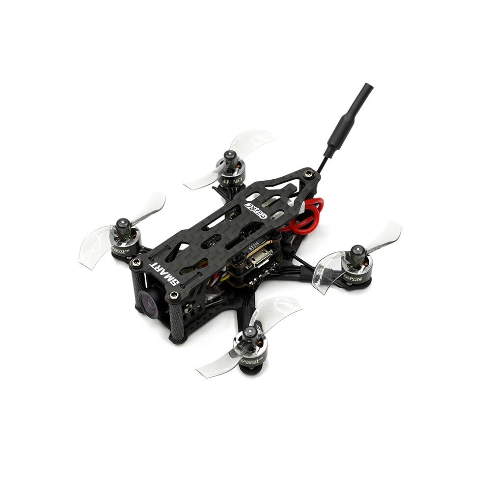 GEPRC SMART16 78 мм 2S freestyle analog FPV racing дрон BNF caddx ant камера F411 FC 12A blheli_s 4IN1 ESC 200 мвт VTX E - характеристики