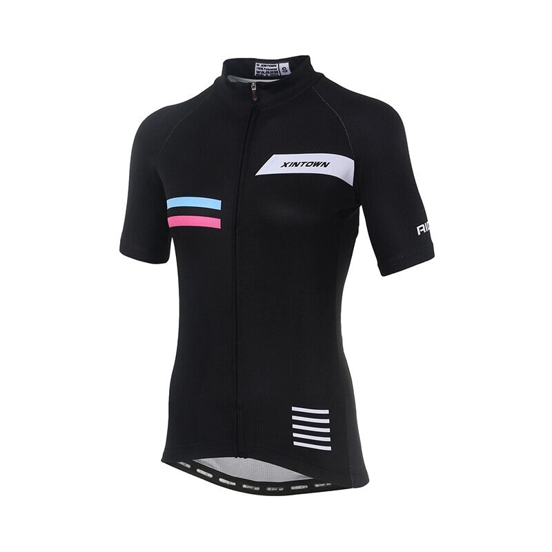 XINTOWN Cycling Jersey Летняя дышащая женская велосипедная футболка с короткими рукавами для катания на горных велосипед - Аштарак