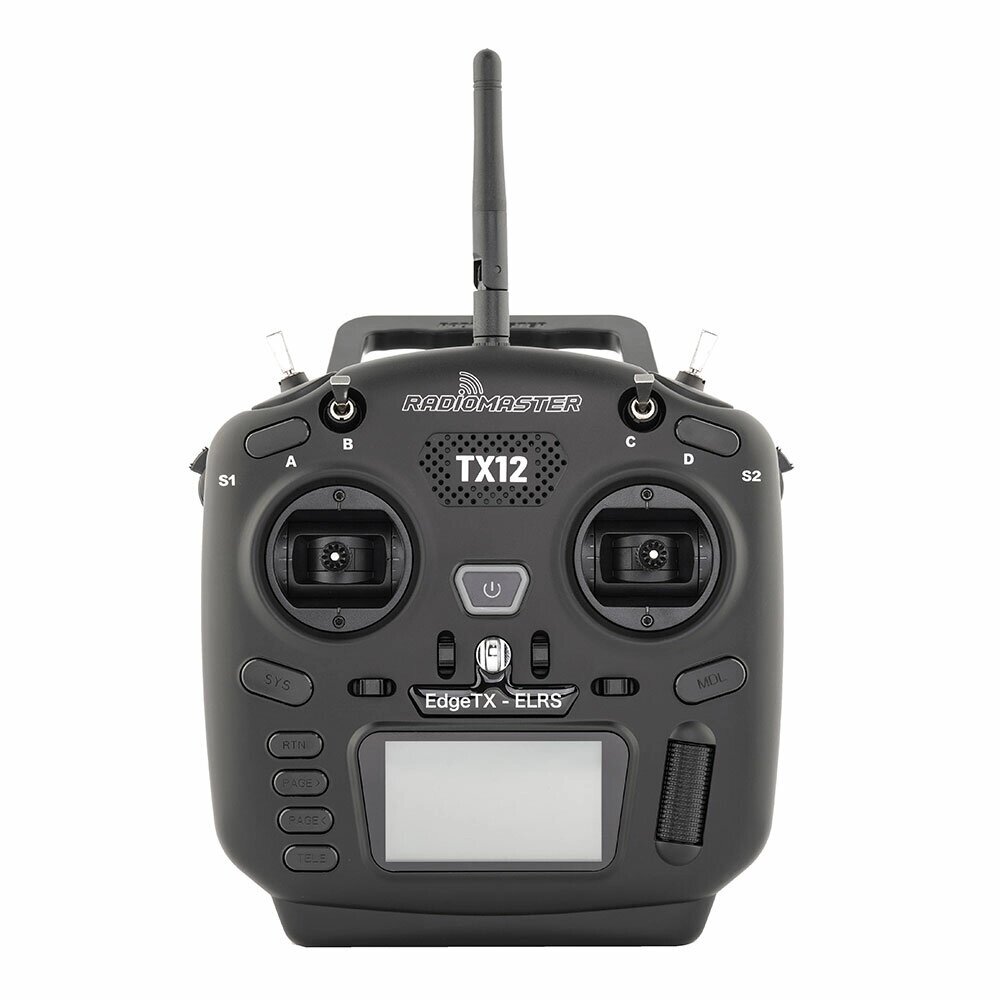 Radiomaster TX12 MK II 2,4 ГГц, 16-канальный подвес Холла CC2500/ELRS Радиоконтроллер Поддержка Edge. TX/Open. TX Обновлен M - Bangoo