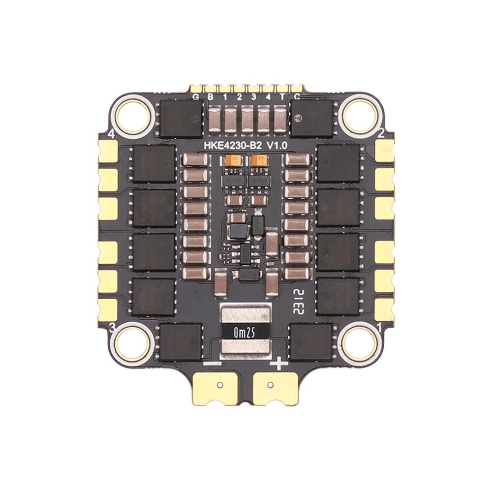 30,5x30,5 мм HAKRC 65A 2-8S BLHeli_32 4 в 1 Бесколлекторный Регулятор скорости для радиоуправления Дрон FPV Racing - Армения