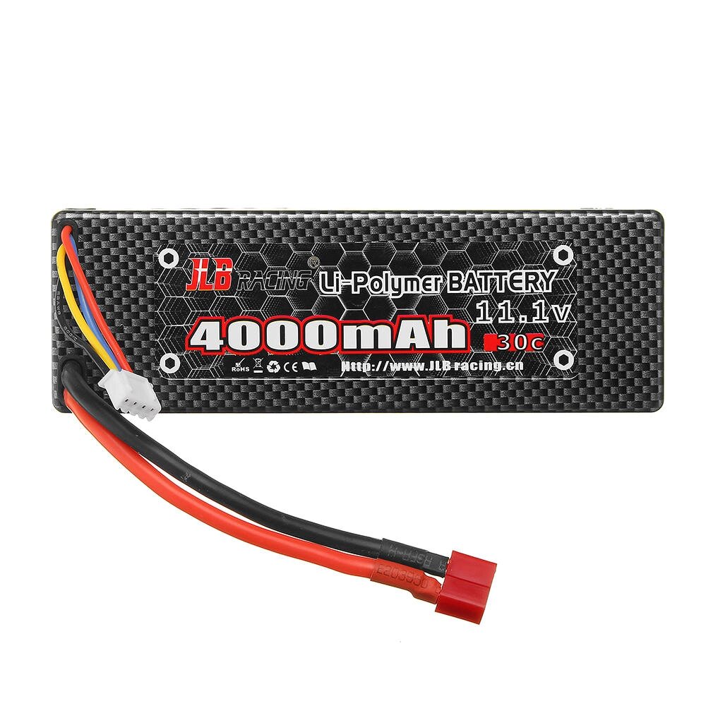 JLB racing 11.1V 4000mah 30C 3S липо батарея EA1067 T plug for 11101 21101 31101 J3 1/10 rc car - сравнение