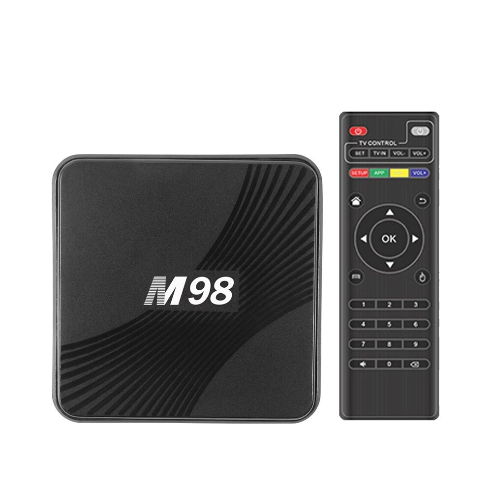 M98 Smart TV Коробка Android 11 2.4G и 5G 1080P HD Медиаплеер 4K 2G+16G телеприставка Коробка Телевизор S905W2 Коробка - заказать