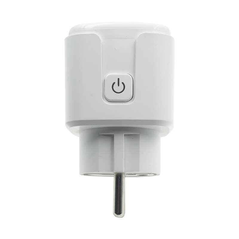 Tuya 16A EU Smart Разъем Wi-Fi Smart Plug с функцией контроля мощности и времени Голосовое управление через Alexa Google - Аштарак