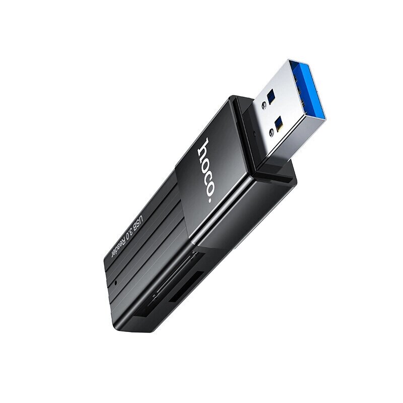 HOCO HB20 2 в 1 кард-ридер USB3.0 для SD/TF кард-ридер USB Flash накопитель для аксессуаров для ноутбуков - преимущества