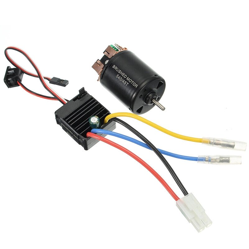 540 Мотор 60A ESC Carbon Brushed Shaft 3.175mm для 1/10 RC автомобилей - отзывы