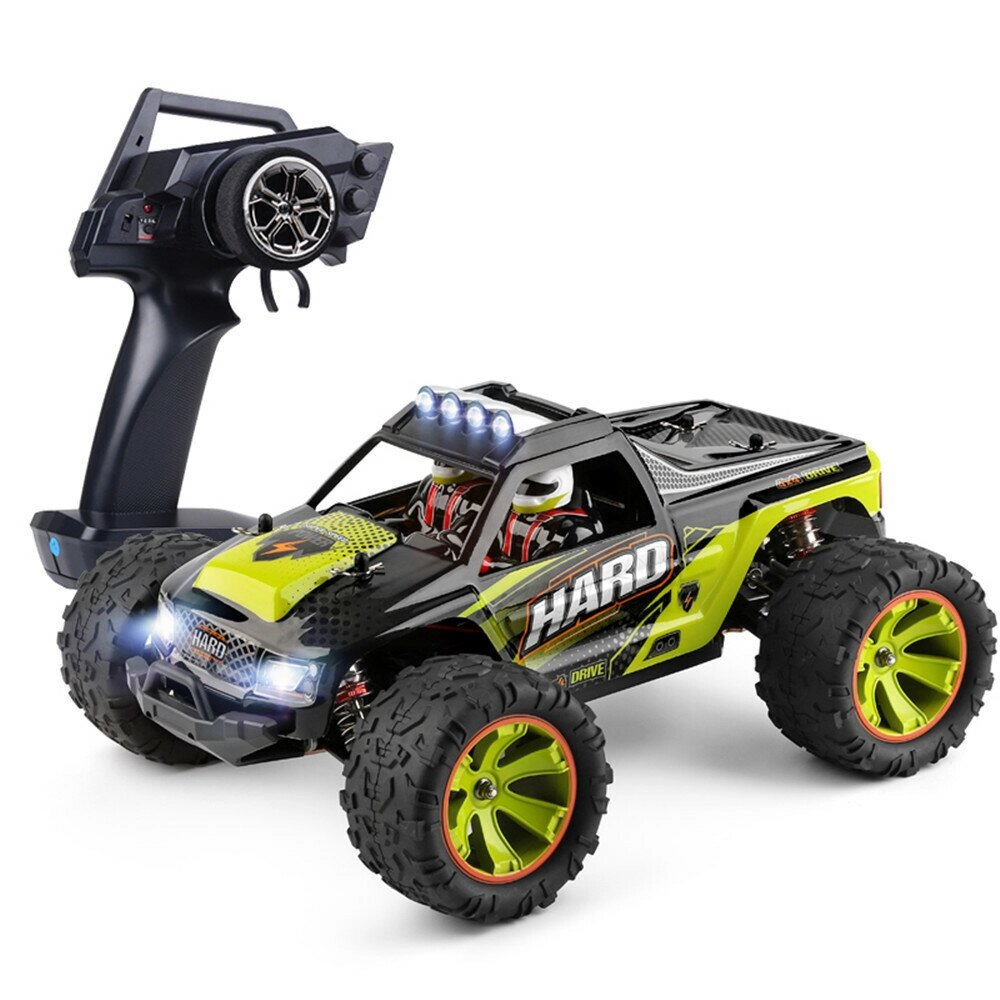 Wltoys 144002 RTR 1/14 2.4G 4WD 50 км/ч RC Авто Транспортные средства Матовый Светодиодный Игрушки для грузовиков - сравнение