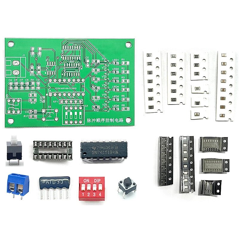 Плата обслуживания цепи управления последовательностью импульсов DIY Электронная Набор - сравнение