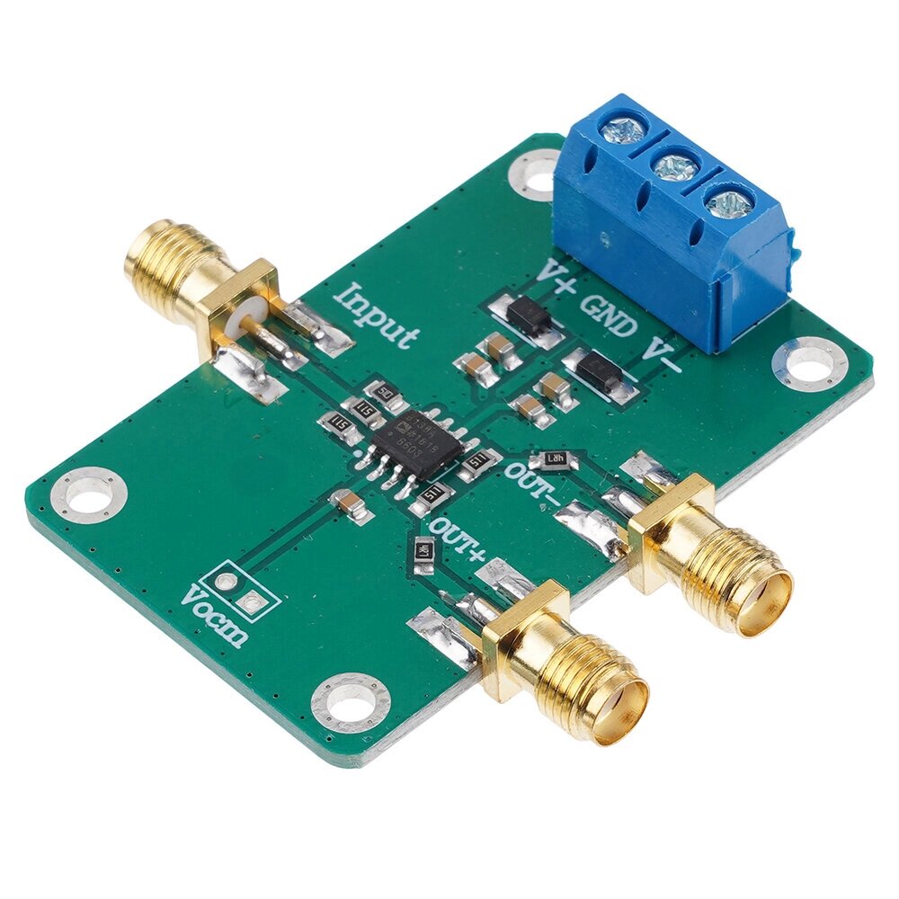 AD8138 5MHz-20MHz RF дифференциальный модуль Усилитель Напряжение вход-выход Сбалансированная плата Преобразователь одно - розница