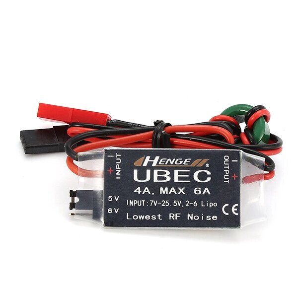 HENGE UBEC 6V 6A 2-6S Lipo NiMh Батарея Режим переключения BEC для самолета RC - интернет магазин