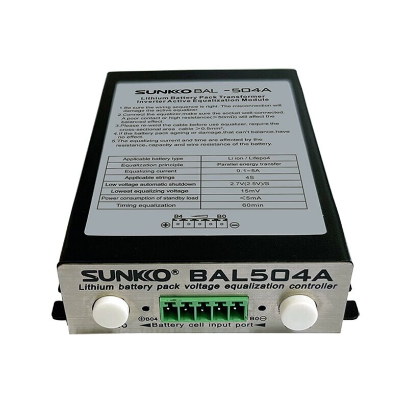 SUNKKO 5A с Shell Current Ternary Iron Lithium Батарея 4-24 Series Active Balance Пластина Разность давлений Balance Cap - гарантия