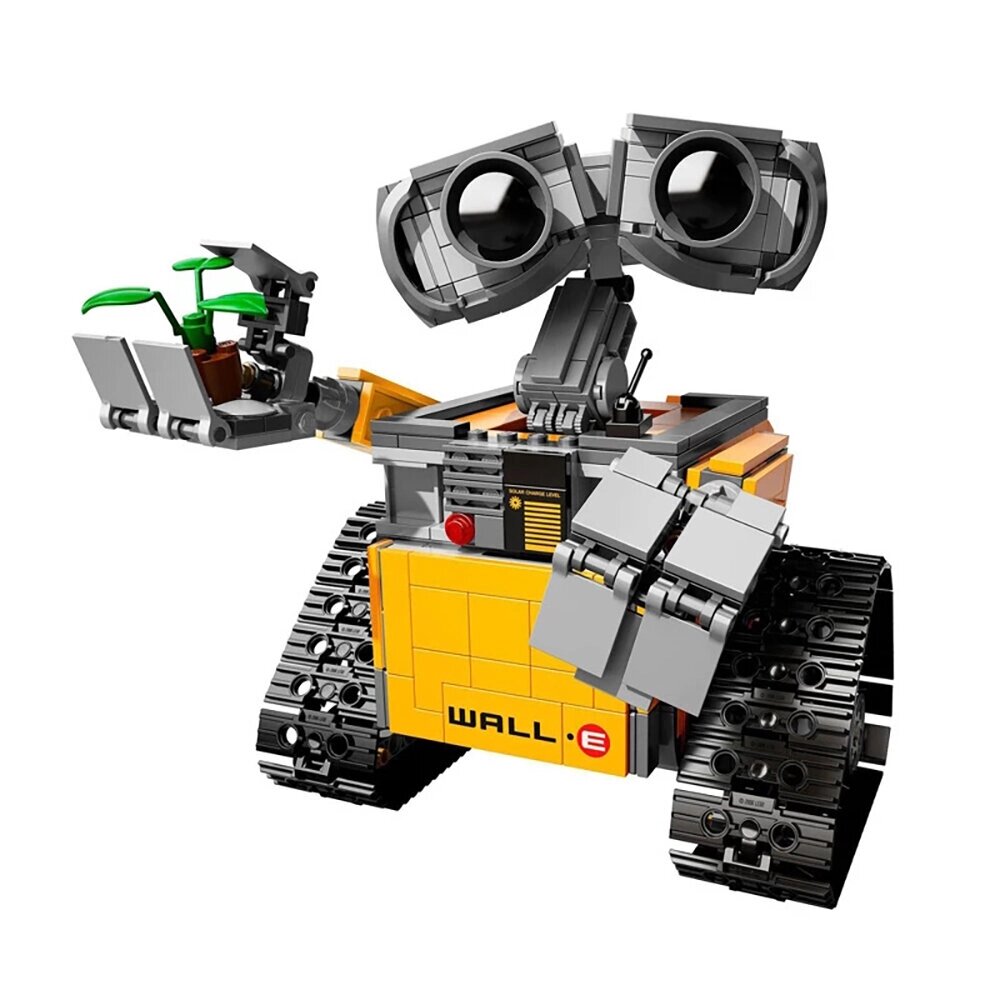 687 шт., робот Wall-E, 18 см, блоки, игрушка, идея, техника, фигурки, модель, строительные наборы, кирпичи, обучающая ро - доставка