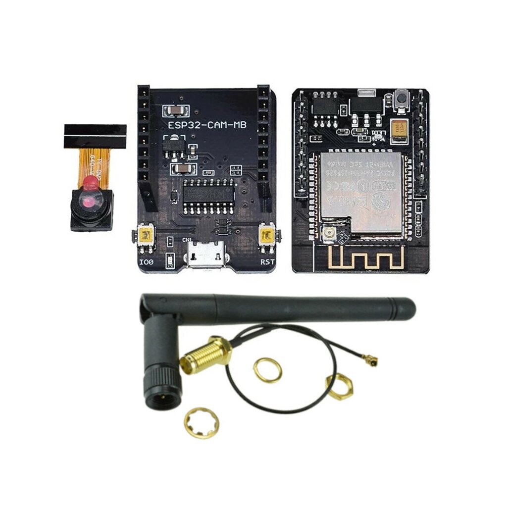 2 Шт. ESP32-cAM-MB-wifi MICRO USB ESP32 последовательный к wifi ESP32 CAM совет по развитию CH340G 5V bluetooth + камера - интернет магазин