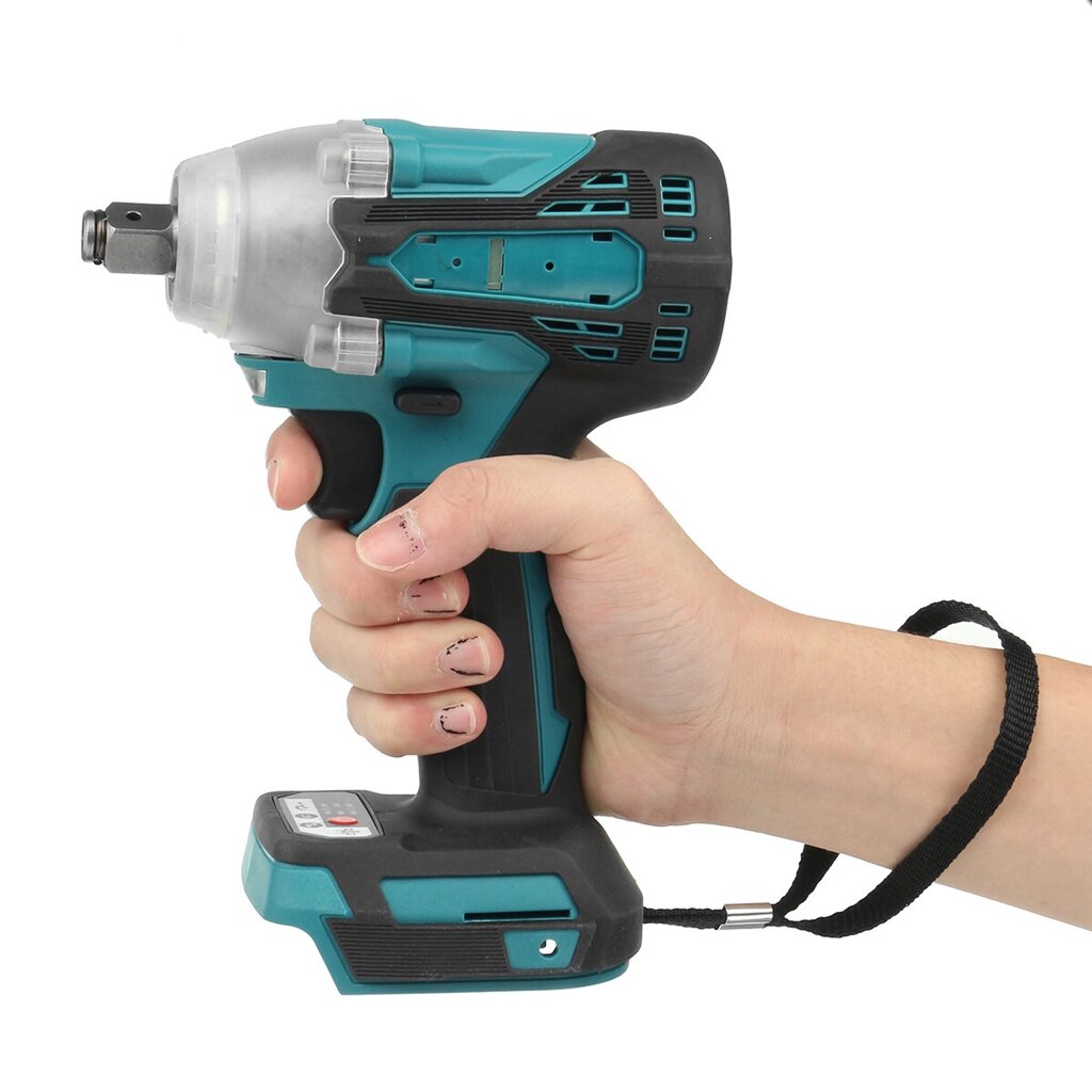 1/2&quot; 620Nm Cordless Бесколлекторный Electric Impact Гаечный ключ Для Makiita 18V Батарея - фото