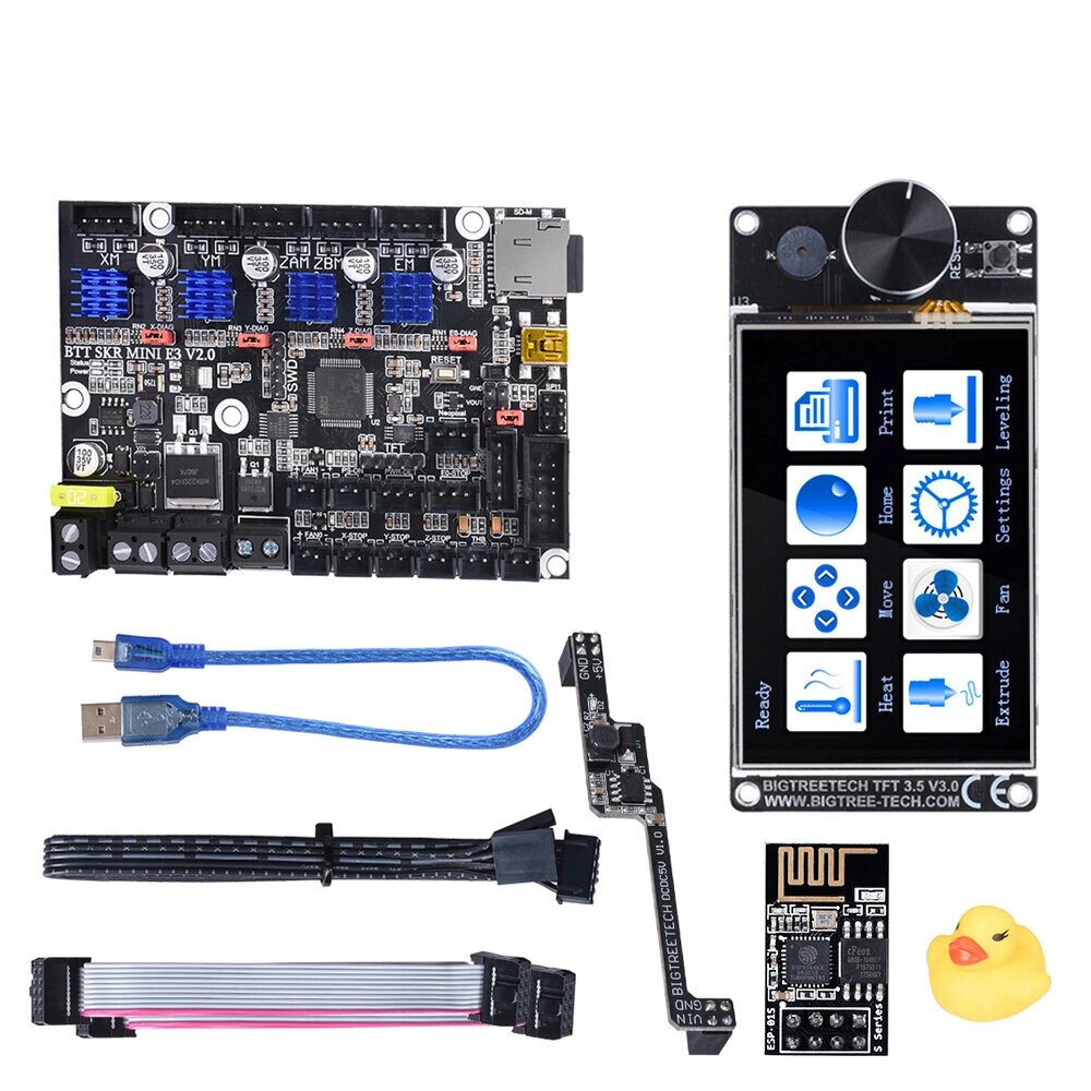 Bigtreetech SKR MINI E3 V2.0 control board + TFT35 V3.0 touch screen набор с / без модуля WIFI + DCDC set набор для дет - акции