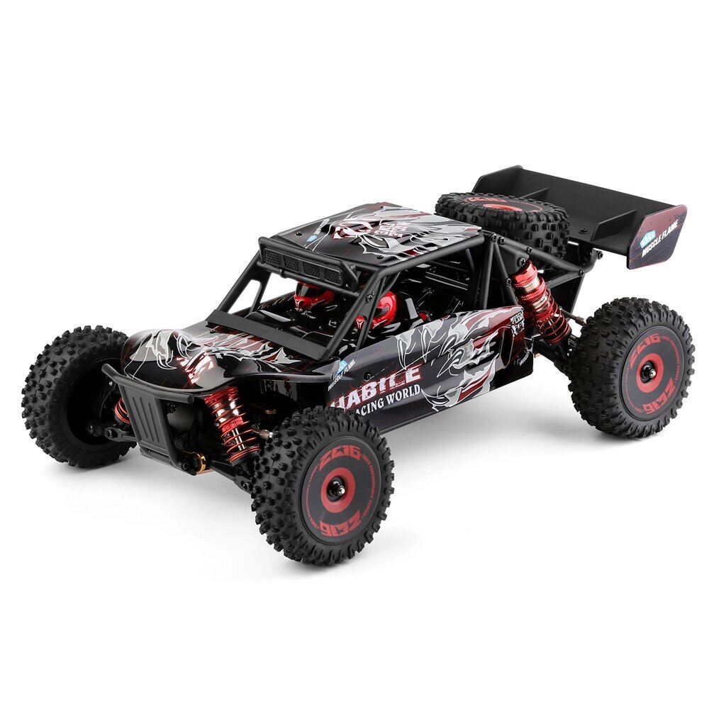 Wltoys 124016 V2 1/12 4WD 2.4G RC Авто Бесколлекторный Пустынный грузовик Модели внедорожников Высокая скорость 75 км/ч - Bangoo