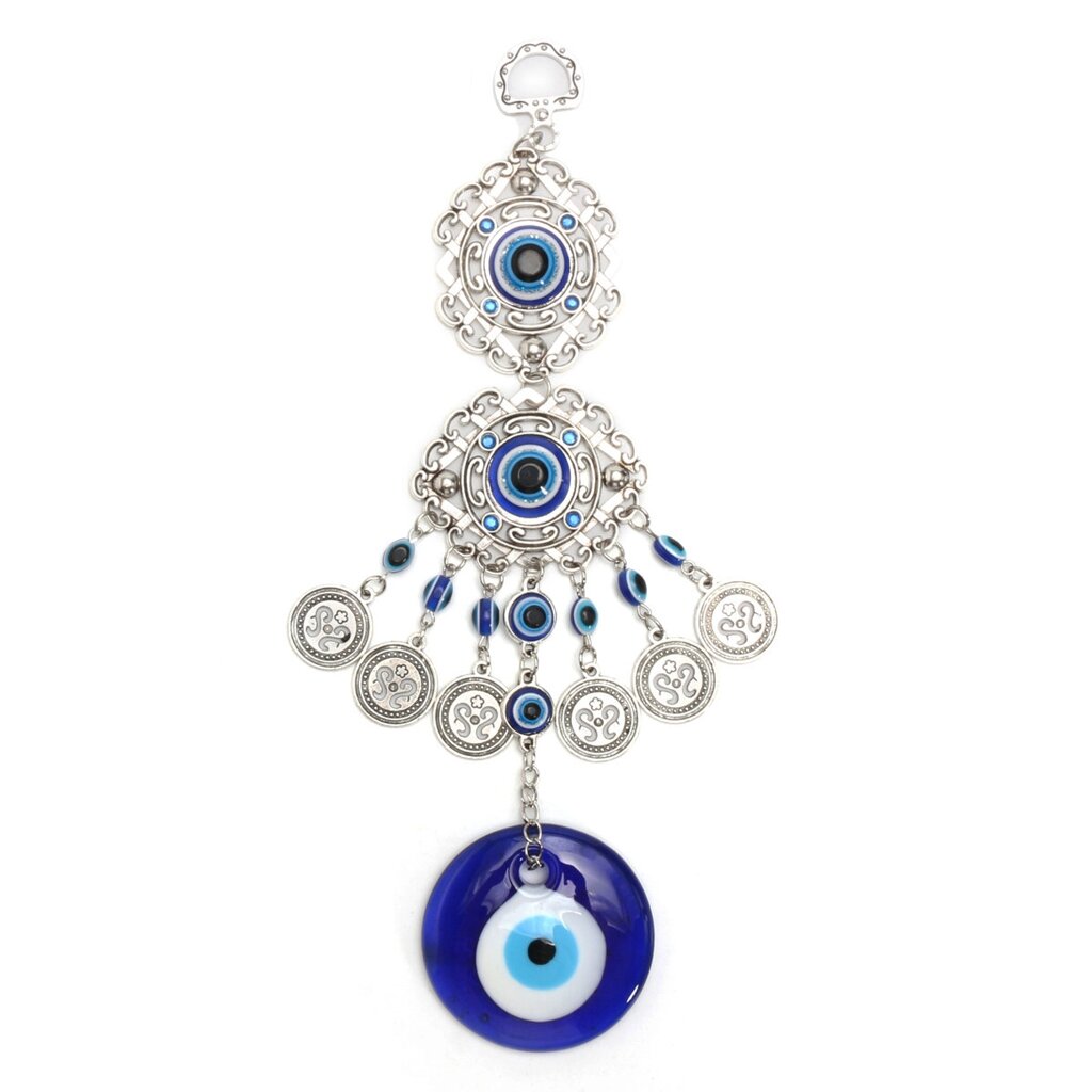 Настенное украшение Кулон Turkish Greek Blue Glass Evil Eye Lucky Eye Шарм - преимущества