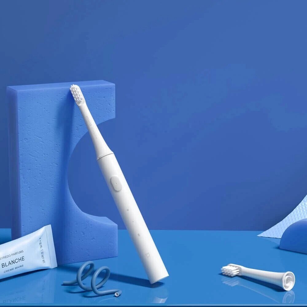 Mijia T100 Mi Smart Electric Toothbrush 46g 2 Speed Xiaomi Sonic Toothbrush Отбеливание Уход за полостью рта - белый - доставка