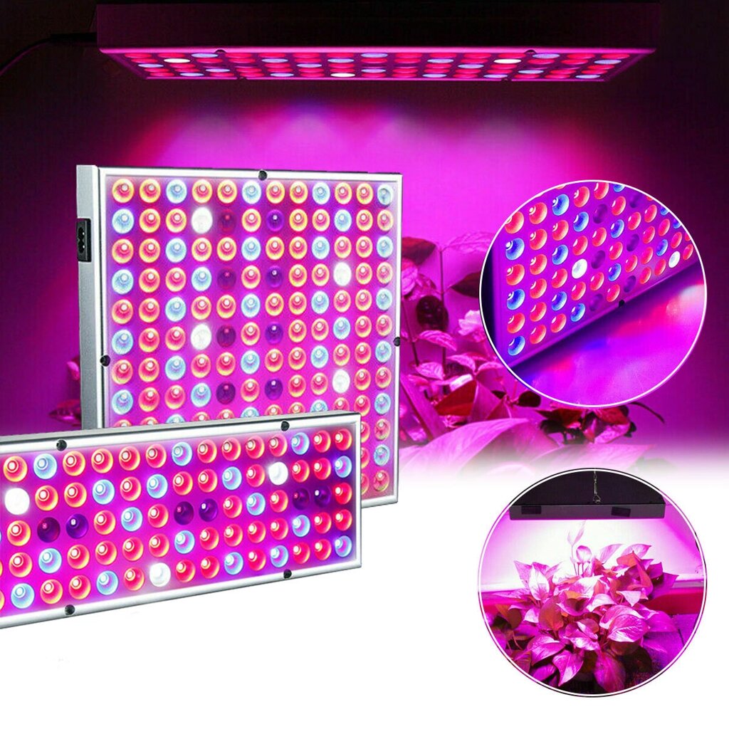 LED Grow Light Гидропонное Полный Спектр Крытый Растение Цветение цветов Лампа 85-265V - доставка