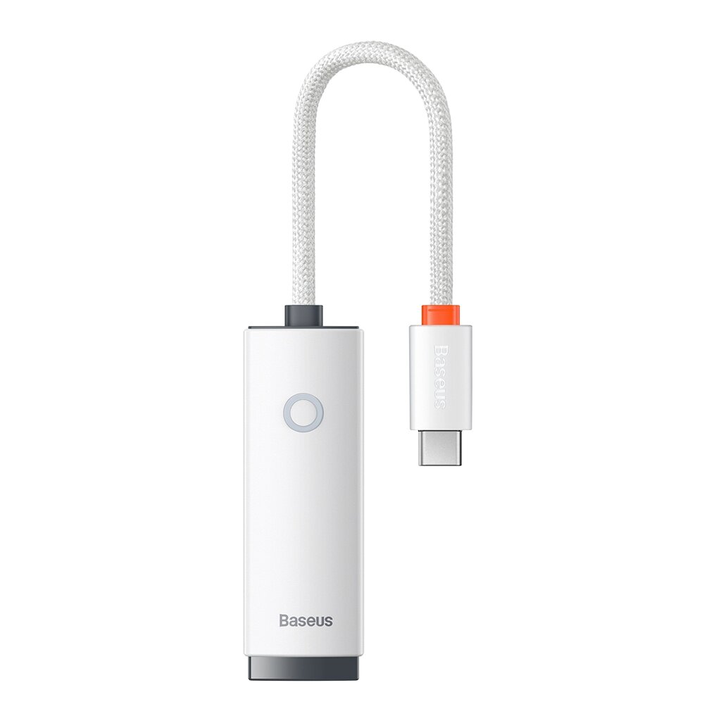 Baseus 100 м/1000 м USB-C на RJ45 Ethernet-адаптер LAN-порт для Mac. Book Pro для Samsung Galaxy S21 5G для XIAOMI 12 - Аштарак