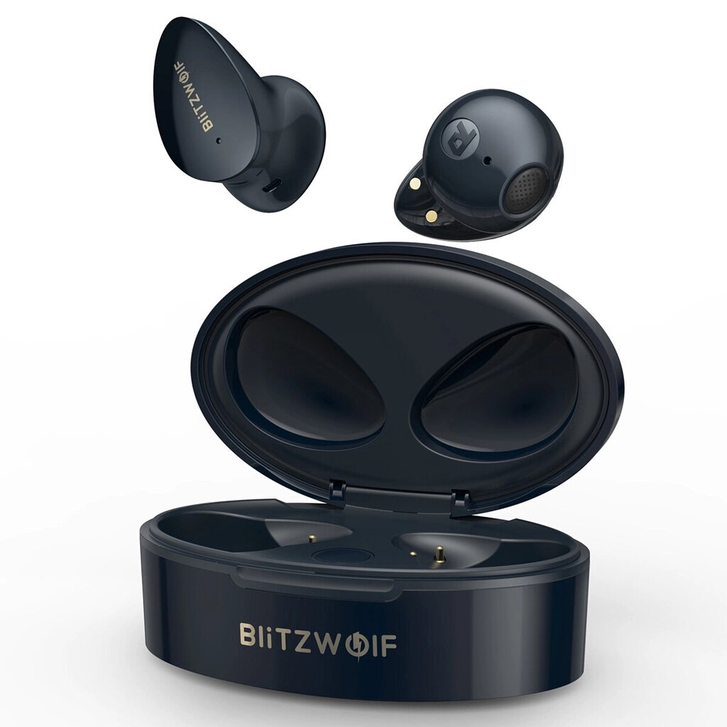 Блиц. Вольф БВ-фПЭ2 TWS Наушник Наушники Bluetooth 13 мм Большие драйверы ААС HiFi Sound 20-часовая выносливость Наушники - обзор