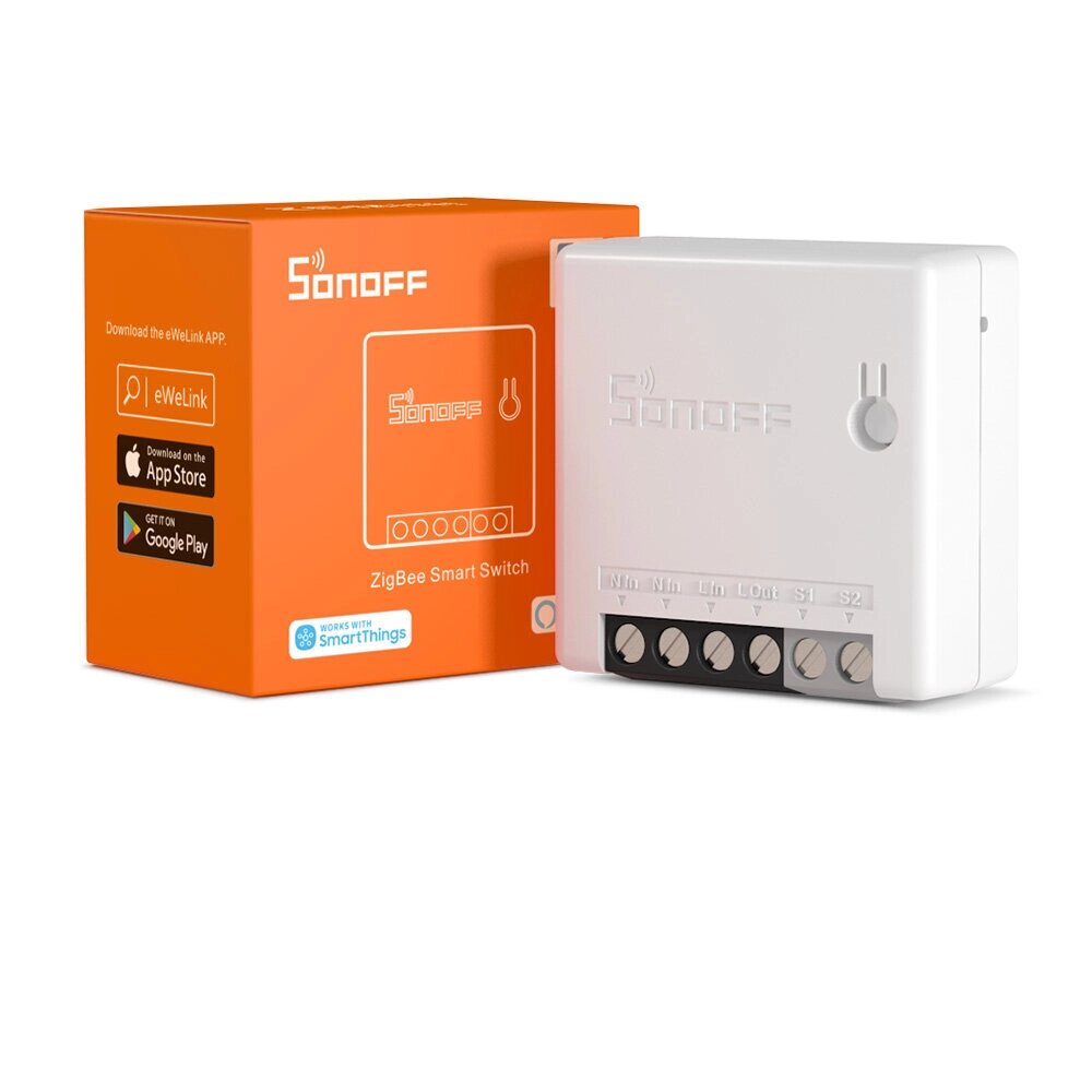 SONOFF ZBMINI Zigbee3.0 Двухстороннее приложение Smart Switch Дистанционное Управление через eWeLink Поддержка Smart. Thin - опт