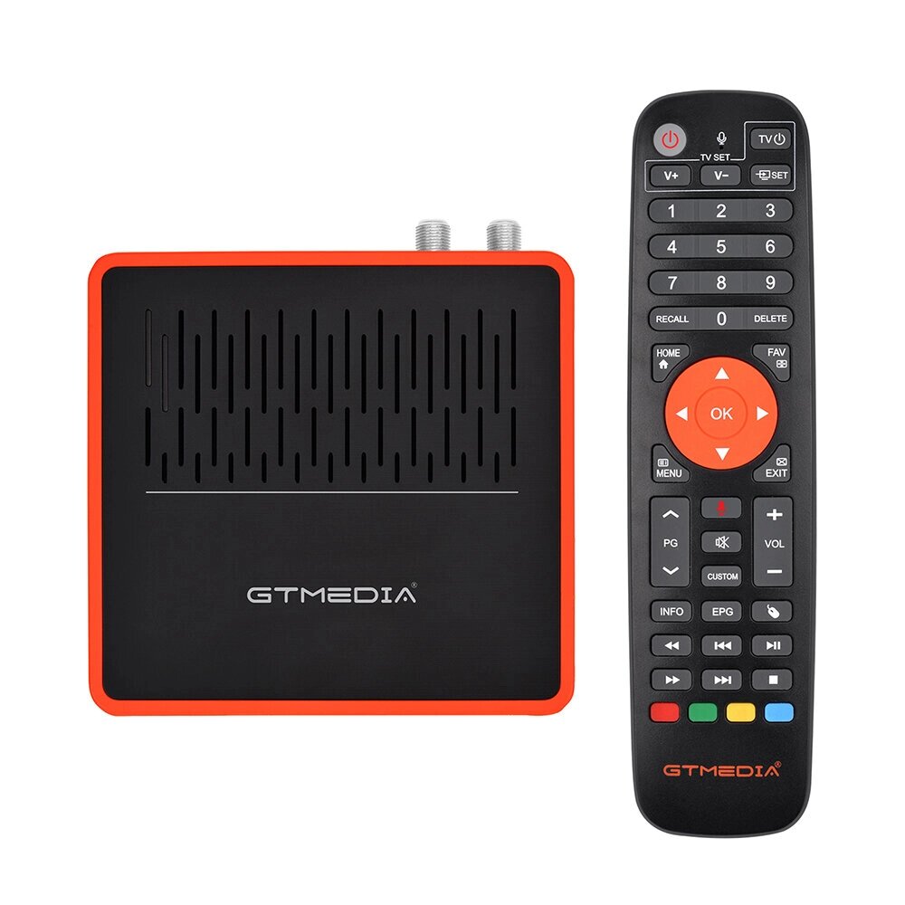 Gtmedia gtcombo 2 в 1 amlogic S905X3 smart TV коробка DVB-S2x T2 спутниковое тв приемник 2GB баран 16GB пзу android 9.0 - распродажа