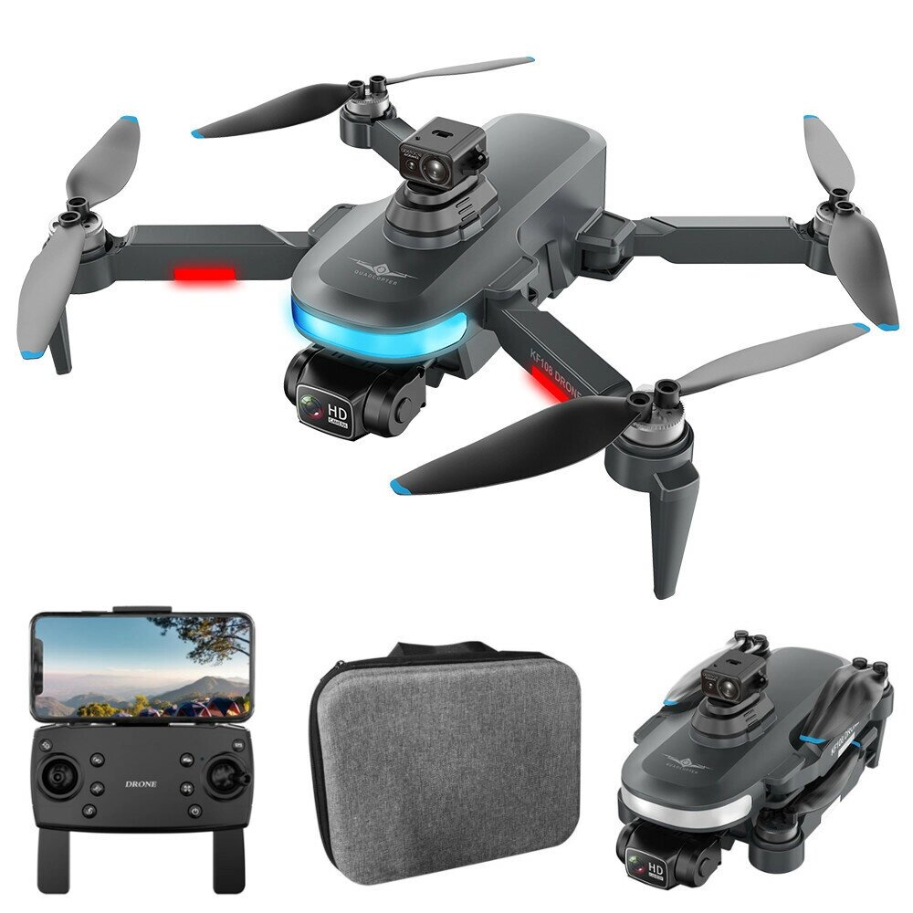 KFPLAN KF108 Max GPS 5G WiFi FPV с 4K ESC HD Dual камера Оптическое позиционирование для предотвращения препятствий на 3 - отзывы