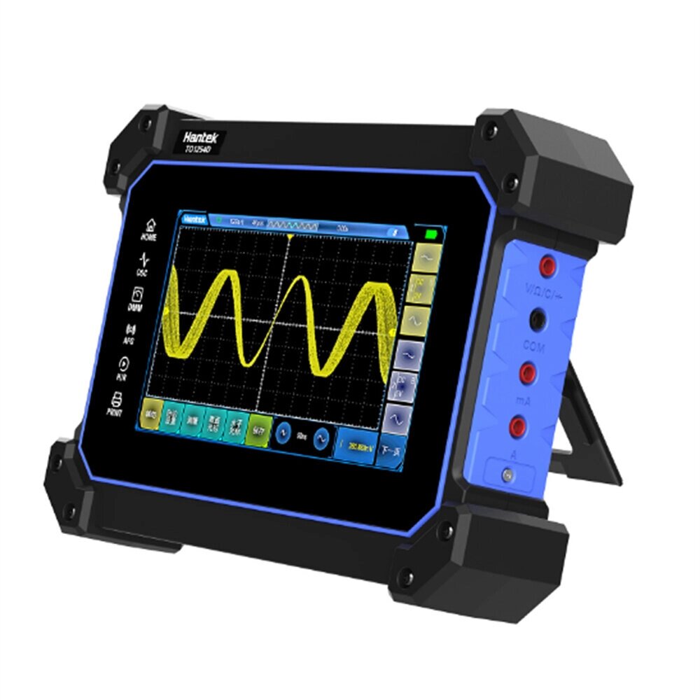 Hantek TO1204D Digital Осциллограф Многофункциональный сенсорный экран Полоса пропускания 250 МГц 1 Гвыб/с Дискретизация - наличие