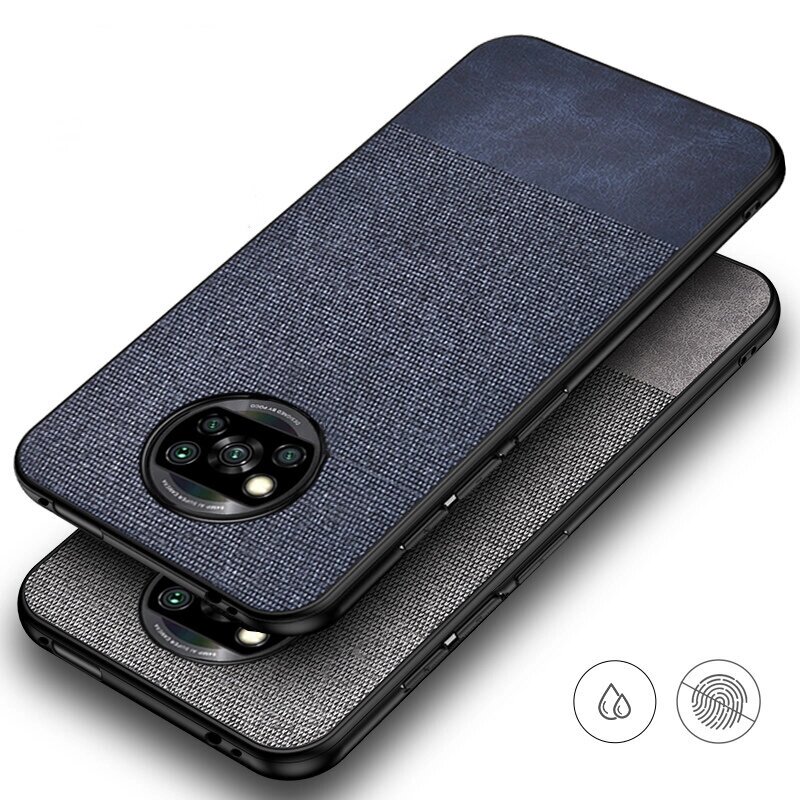 Bakeey Business Breathable Canvas Sweatproof TPU Противоударный защитный Чехол для POCO X3 PRO/POCO X3 NFC - характеристики