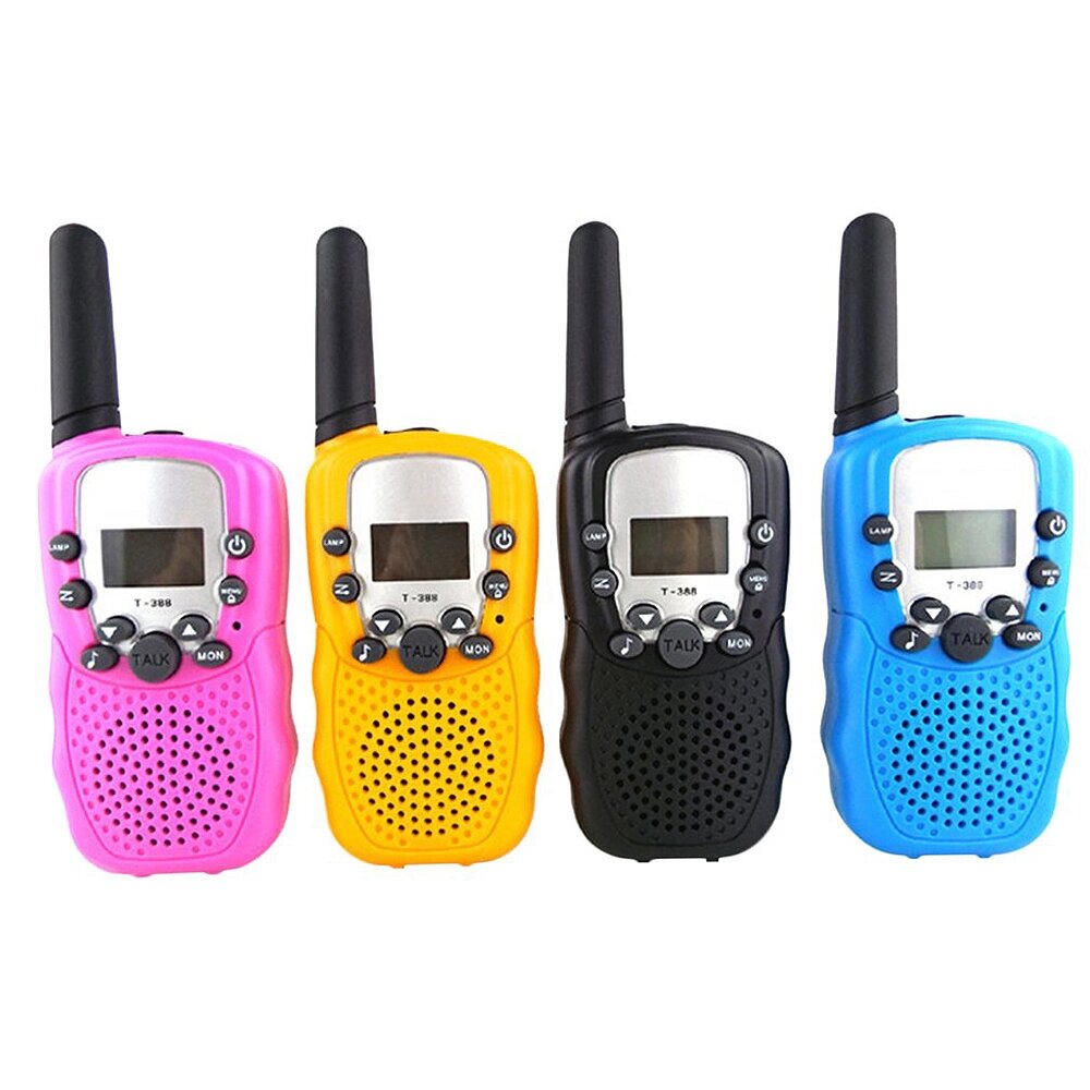 T388 Wireless Дети Walkie Talkie Portable Handheld Радио 0,5 Вт UHF 462–467 МГц 22CH Long Range Two Way Радио для детей - характеристики