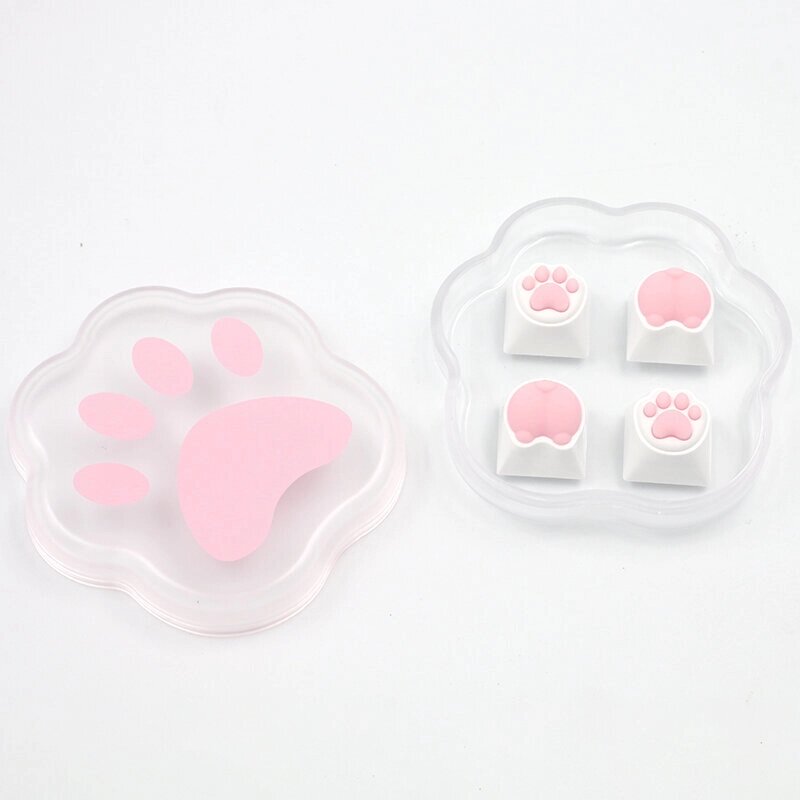 Кепка Cat Paws Corgi Soft Силиконовый Для Cherry Mx Switch Механический Клавиатура ABS Keycaps с животными - наличие