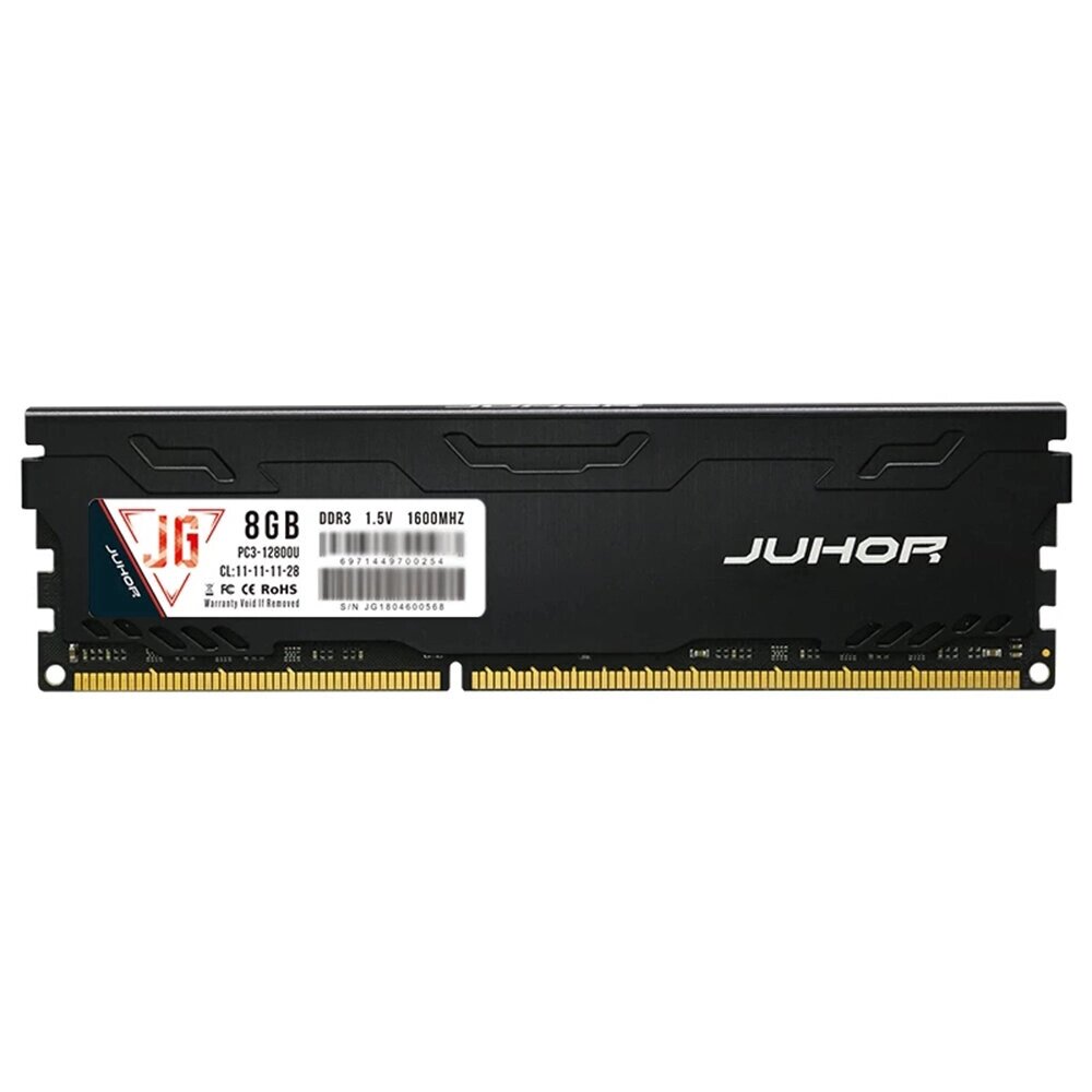 JUHOR 4 ГБ/8 ГБ 1600 МГц DDR3 Настольная память Ram Настольный компьютер RAM - Bangoo