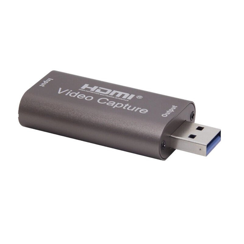 Mini 1080P 60Hz USB2.0 HDMI карта видеозахвата для прямой трансляции камера Запись игры - Аштарак