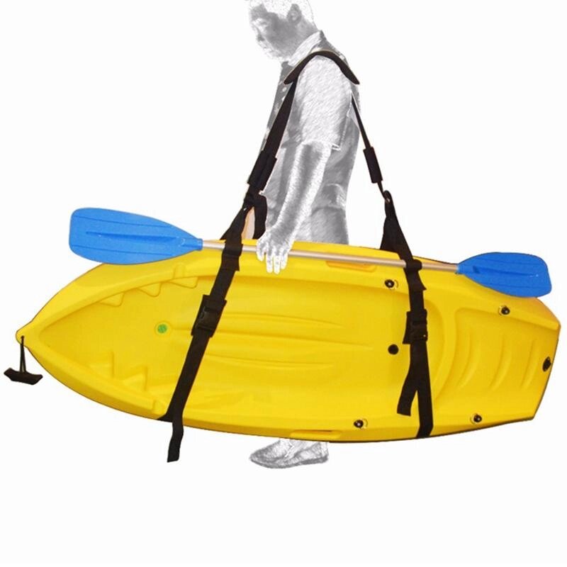 Ремень для переноски гребной доски, каяка или лодки Heavy Duty Sup Paddle Board Kayak Boat с регулируемым плечевым ремне - опт