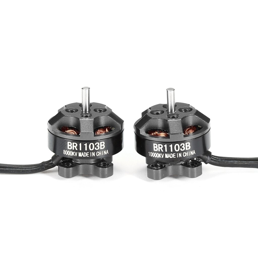 Racerstar Racing Edition 1103 BR1103B 8000KV 10000KV 1-3S Бесколлекторный мотор черный для 50-100 RC Дрон FPV Racing - распродажа