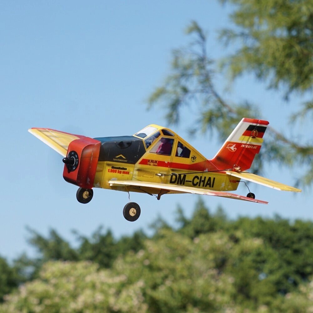 Минимум RC PZL-106 Q-Series 320 мм Размах крыльев KT Foam Mini RC Airplane KIT+Motor - особенности