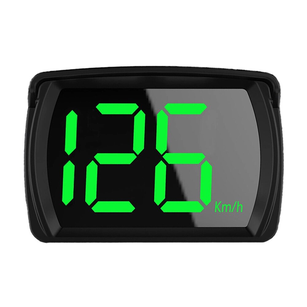 Автомобильный HUD GPS, цифровой спидометр, км/ч, мили в час, большие шрифты, зеленый свет, автомобильный HUD, головной у - Аштарак