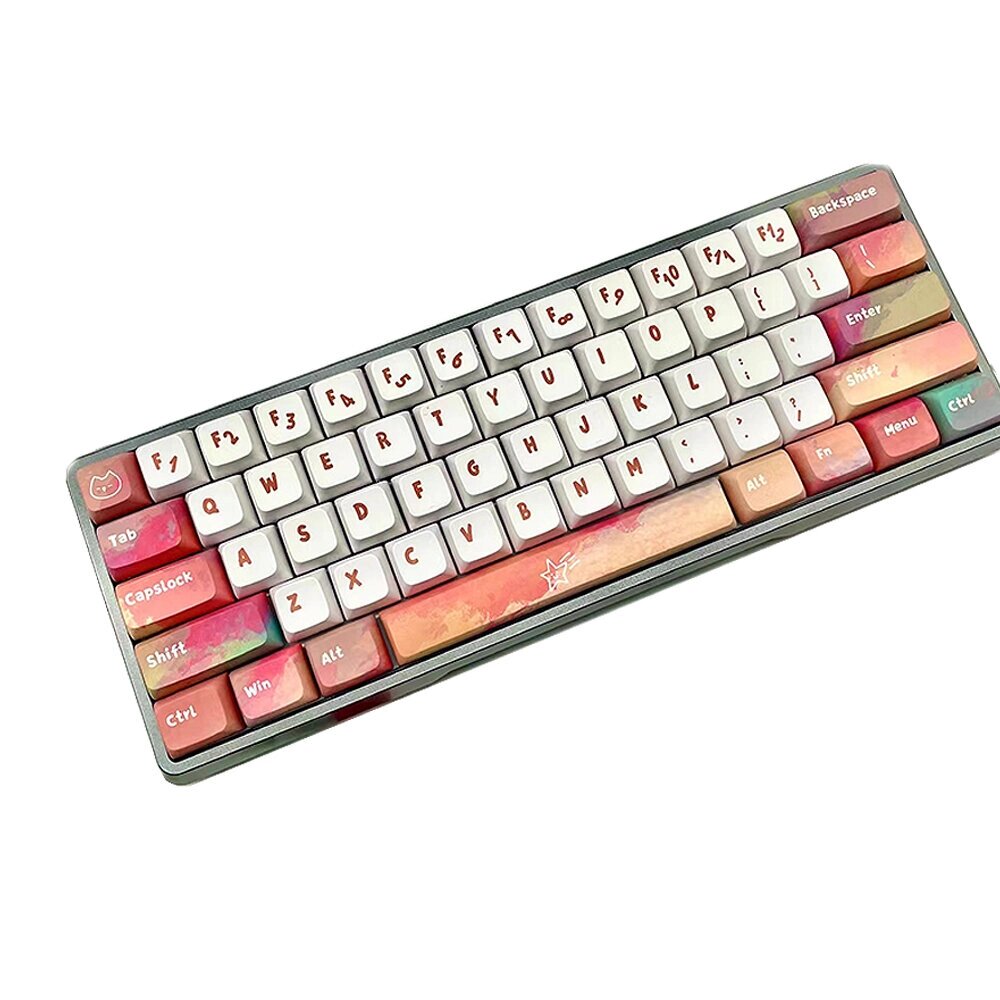 Тема Rainbow Candy XDA Механический Клавиатура Крышки для 61/68/87/100/980/108/75 Клавиатура - интернет магазин