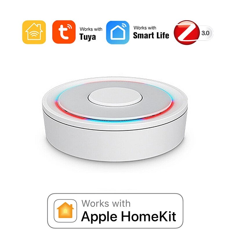 Tuya Homekit Zigbe Wired Шлюз Hub APP Дистанционное Управление Интеллектуальный мост для умного дома Поддержка голосовог - гарантия