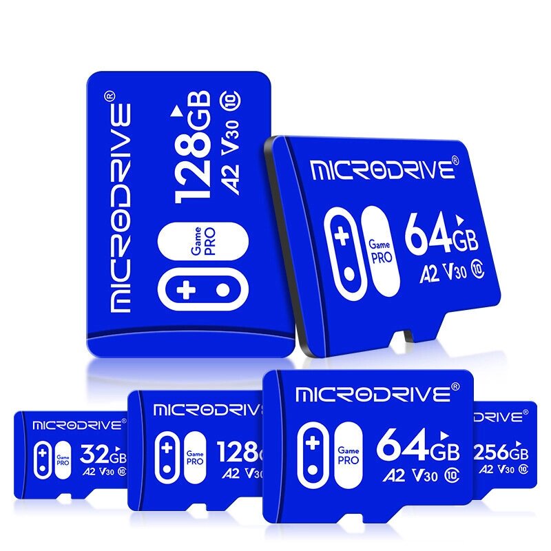 Высокоскоростная карта памяти Microdrive Class 10 TF 32G 64G 128G 256G Micro SD Card Flash Смарт-карта для камера Дрон Т - интернет магазин