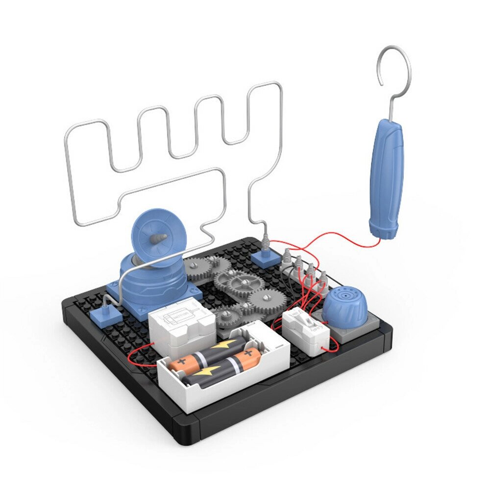 STEM DIY Физическая наука Исследование электрического лабиринта Эксперимент-головоломка Строительная игрушка Эксперимент - доставка
