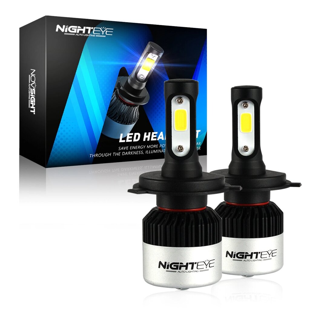 Nighteye A315-s2 DC 9V-32V Пара LED Авто Фары 6500K холодный белый 9000LM/пара LED Фара IP68 Водонепроницаемы Дальний бл - распродажа