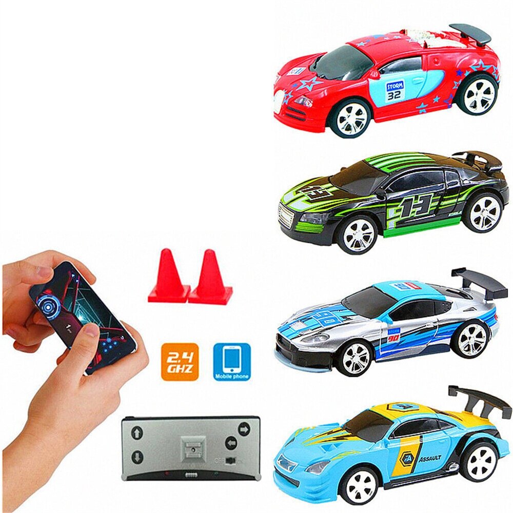 1/58 2.4G 4CH Electric Mini RC Авто App Control Радио Дистанционное Управление Mini Racing Toys Model - преимущества